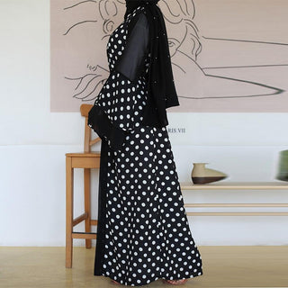 1706#New Arrival Middle East Women's Kimono Long Sleeve - CHAOMENG MUSLIM SHOP
