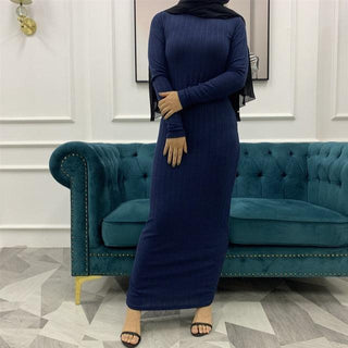 6387#New Arrivals Muslim Fashion Dress CHAOMENG MUSLIM SHOP muslim abaya dress