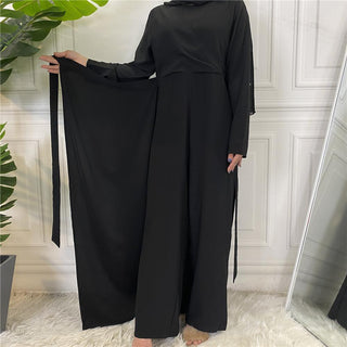 6388#Fashion New Long Sleeve Dress CHAOMENG MUSLIM SHOP muslim abaya dress