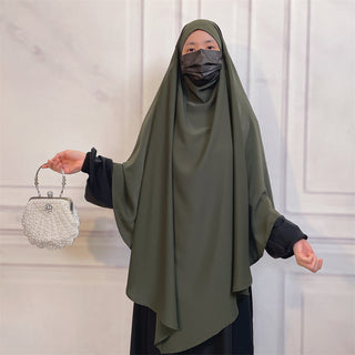 2231# Nida Khimar Scarves Fashion Muslim - Premium 服饰与配饰 from Chaomeng Store - Just $12.90! Shop now at CHAOMENG MUSLIM SHOP