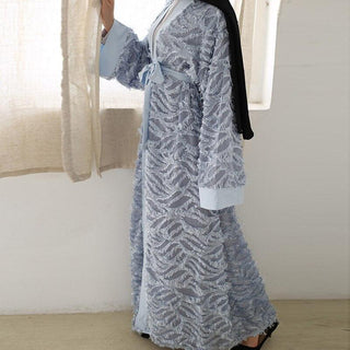1758#Hijab Femme Musulman African Dresses - CHAOMENG MUSLIM SHOP