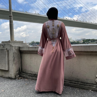 1824#Musulman De Mode Ramadan Cardigan Kaftan Turkey Islamic Clothing - Premium  from Chaomeng Store - Just $24.90! Shop now at CHAOMENG MUSLIM SHOP