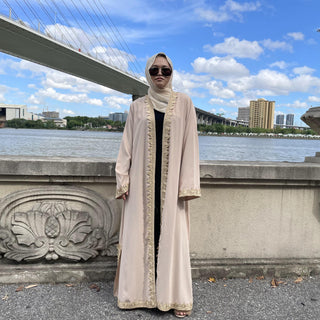 1893#New Arrivals Arab Fashion Printed Lantern Sleeve Cardigan Robe Muslim Abaya - Premium  from Chaomeng Store - Just $26.90! Shop now at CHAOMENG MUSLIM SHOP
