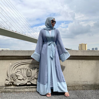 1937#[With hijabs]Abaya amd scarf New Muslim Sets Girls Abaya - Premium 服饰与配饰 from CHAOMENG - Just $32.90! Shop now at CHAOMENG MUSLIM SHOP