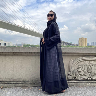 1937#[With hijabs]Abaya amd scarf New Muslim Sets Girls Abaya - Premium 服饰与配饰 from CHAOMENG - Just $32.90! Shop now at CHAOMENG MUSLIM SHOP