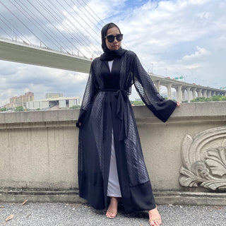 1937#[With hijabs]Abaya amd scarf New Muslim Sets Girls Abaya - Premium 服饰与配饰 from CHAOMENG - Just $32.90! Shop now at CHAOMENG MUSLIM SHOP
