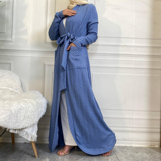 1952# New Winter Design Fashion Simplicity Open Latest Abaya - Premium  from CHAOMENG - Just $34.90! Shop now at CHAOMENG MUSLIM SHOP