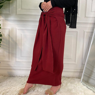 2143#Faldas Largas Mujer Pure Cotton Long Skirt Abayas - Premium  from Chaomeng Store - Just $29.90! Shop now at CHAOMENG MUSLIM SHOP