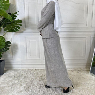 2291#New Arrival Abaya For Women Turkey Kaftan Islamic Clothing Winter Cotton - Premium  from Chaomeng Store - Just $38.90! Shop now at CHAOMENG MUSLIM SHOP
