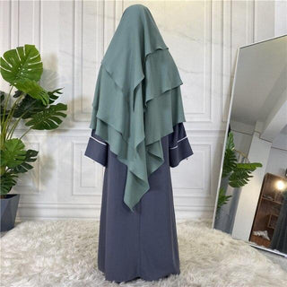 2295# Chiffon Khimar Scarves Fashion Muslim - Premium 服装 from CHAOMENG - Just $13.90! Shop now at CHAOMENG MUSLIM SHOP