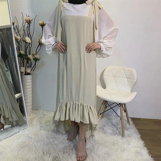 6155#Hot Selling Latest 2pcs set  Long Sleeve - Premium  from Chaomeng Store - Just $29.90! Shop now at CHAOMENG MUSLIM SHOP