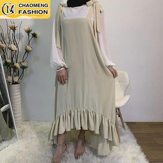 6155#Hot Selling Latest 2pcs set  Long Sleeve - Premium  from Chaomeng Store - Just $29.90! Shop now at CHAOMENG MUSLIM SHOP
