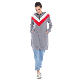 6194#Casual Shirt Simple Style Islamic Cotton Jil-bab Hoodies Design tops Abaya - Premium  from CHAOMENG - Just $28.90! Shop now at CHAOMENG MUSLIM SHOP