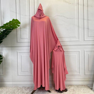 6198#Children's wear Eid Middle East Dubai Abaya Mom And Daughter Modest Hijab Dress - Premium  from Chaomeng Store - Just $22.90! Shop now at CHAOMENG MUSLIM SHOP