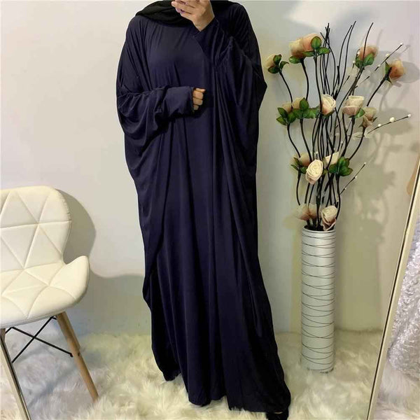 6210#Kaftan Dubai Abaya Turkey Long Sleeve Hijab Dress