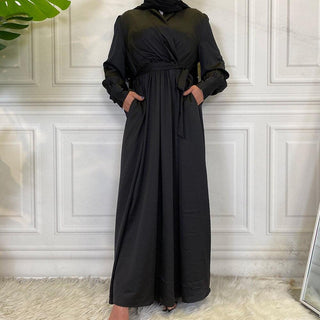 6280#Ramadan Fashion Dubai Abaya Muslim For Women Hijab Dress - Premium  from Chaomeng Store - Just $29.90! Shop now at CHAOMENG MUSLIM SHOP