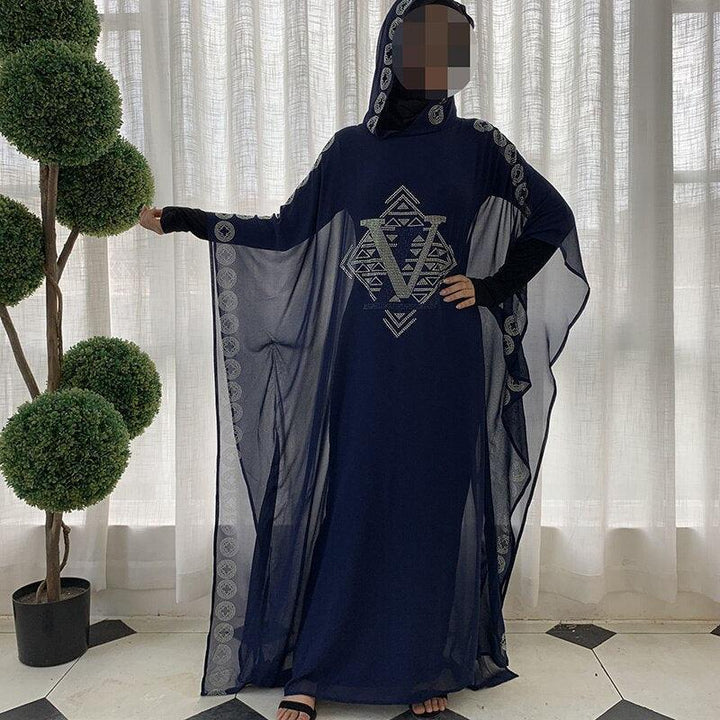 6303#New Elegant Muslim Women Fashion Abaya Islamic Clothing - CHAOMENG MUSLIM SHOP CHAOMENG Ramadan & Eid Dresses for Girls 6303#New Elegant Muslim Women Fashion Abaya Islamic Clothing - CHAOMENG MUSLIM SHOP CHAOMENG Ramadan & Eid Dresses for Girls