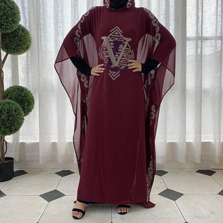 6303#New Elegant Muslim Women Fashion Abaya Islamic Clothing - Premium  from Chaomeng Store - Just $29.90! Shop now at CHAOMENG MUSLIM SHOP