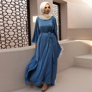 6317#Muslim Fashion Women Islamic Clothing Caftan Dubai Butterfly Bat Sleeves Muslim Dresses - Premium  from Chaomeng Store - Just $29.90! Shop now at CHAOMENG MUSLIM SHOP