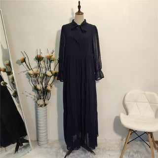 6319#New Fashion Dubai Modest Abaya Robe Muslim For Women - Premium  from Chaomeng Store - Just $29.90! Shop now at CHAOMENG MUSLIM SHOP