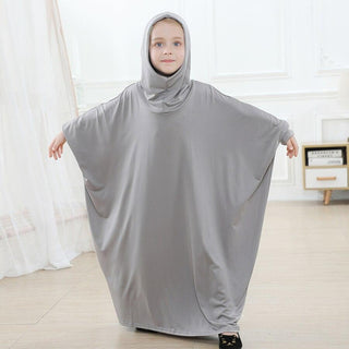 6399#Abaya Modest Fashion Little Girls Dress CHAOMENG MUSLIM SHOP muslim abaya dress