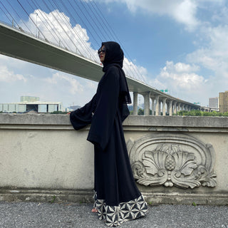 6402# New Fashion Casual Dress CHAOMENG MUSLIM SHOP muslim abaya dress