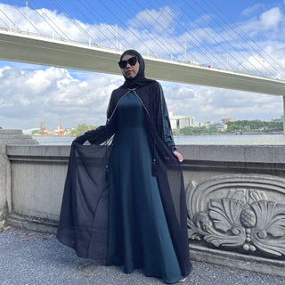 6429#Eid Mubarak Elegant Fashion Muslim Women Hijab Dress CHAOMENG MUSLIM SHOP muslim abaya dress