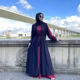 6429#Eid Mubarak Elegant Fashion Muslim Women Hijab Dress CHAOMENG MUSLIM SHOP muslim abaya dress