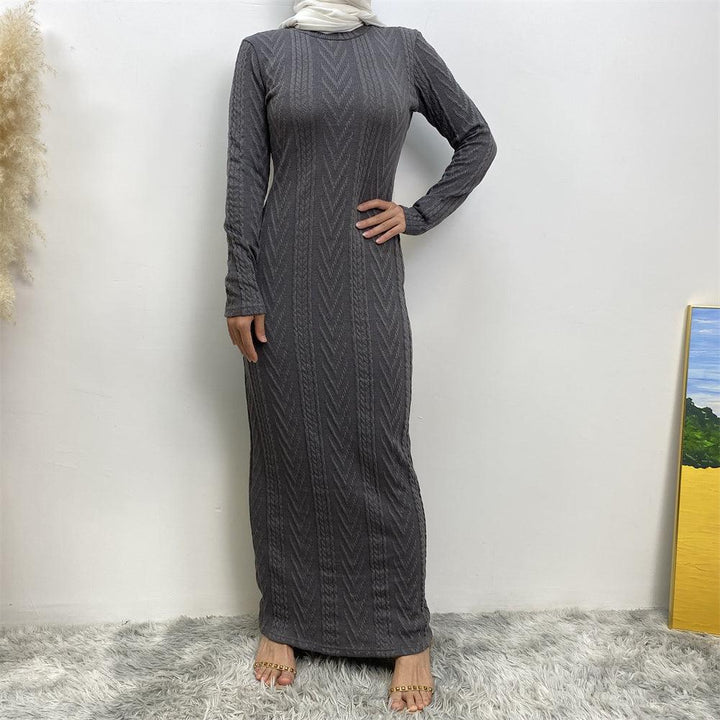 winter muslim dress 14 Stylish Winter Hijab Outfits & Styling Tips
