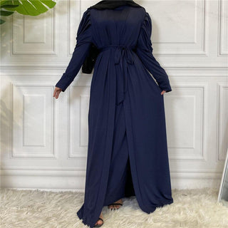 6474#New Arrivals Arab Fashion Long Sleeve Abaya CHAOMENG MUSLIM SHOP muslim abaya dress