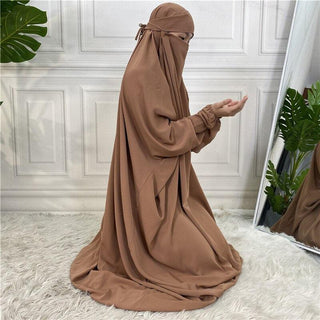 6493#New Arrivals Arab Fashion Printed Lantern Sleeve Cardigan Robe Muslim Abaya CHAOMENG MUSLIM SHOP muslim abaya dress