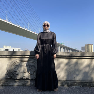 65310#Musulman De Mode Abaya Dubai Elegant Fashion Hijab Dress CHAOMENG MUSLIM SHOP muslim abaya dress