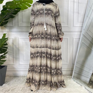 6078#Abayas Flowers Kaftan Robe - Premium 服装 from CHAOMENG - Just $29.90! Shop now at CHAOMENG MUSLIM SHOP
