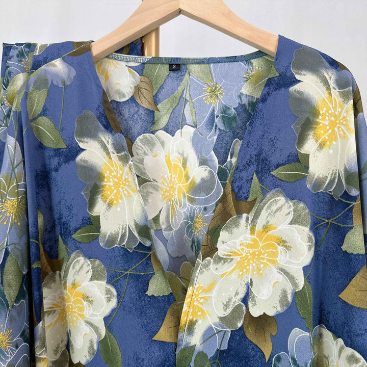 1475# Free Hijab Modest Set  | Batwing Sleeve Cover Up with Pockets Muslim Dress Viral TikTok | Ramadan Eid Modest Kaftan Abaya